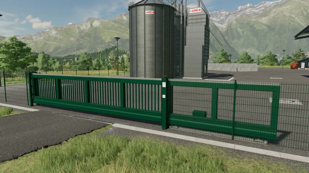 DOUBLE ROD MAT FENCE PACK 4