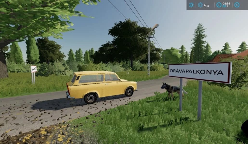 DRÁVAPALKONYA MAP 4