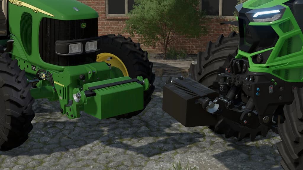 DRAWBAR FRONTWEIGHT 2