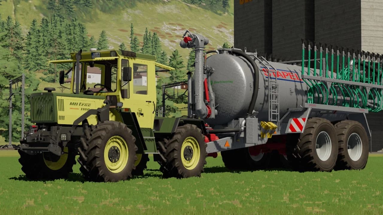 DRIP HOSE SLURRY TANKER SET