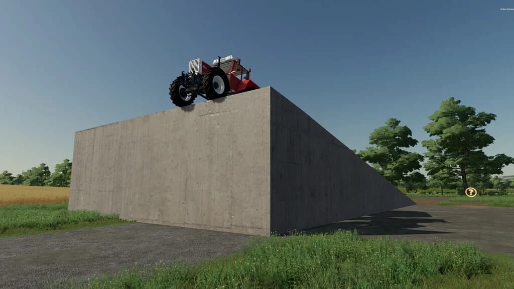 DRIVE OVER BUNKER SILO 4