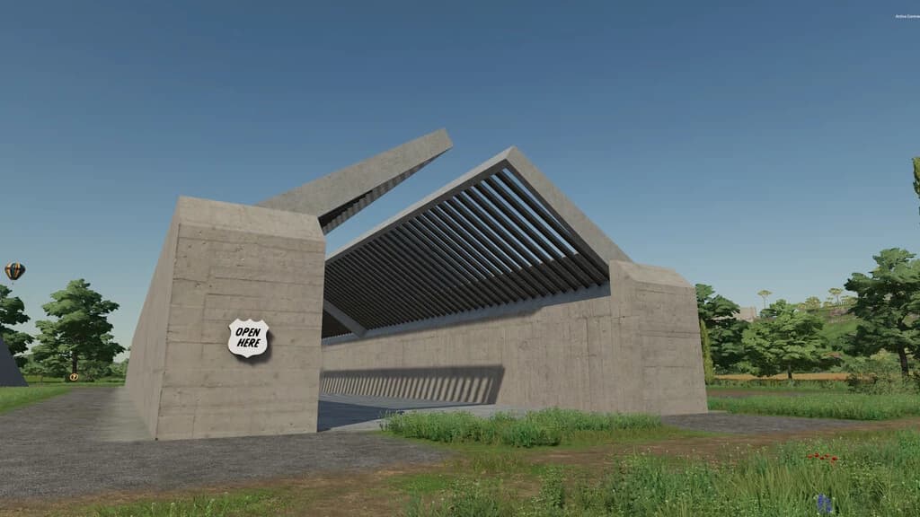DRIVE OVER BUNKER SILO 3