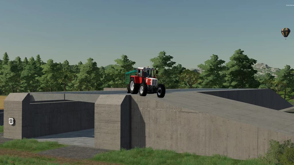 DRIVE OVER BUNKER SILO