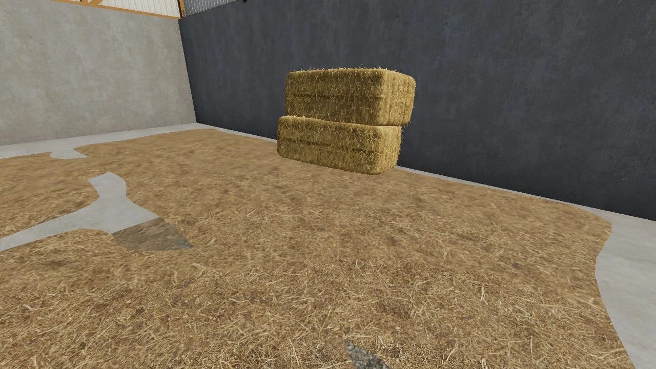 Decorative pile of straw 4
