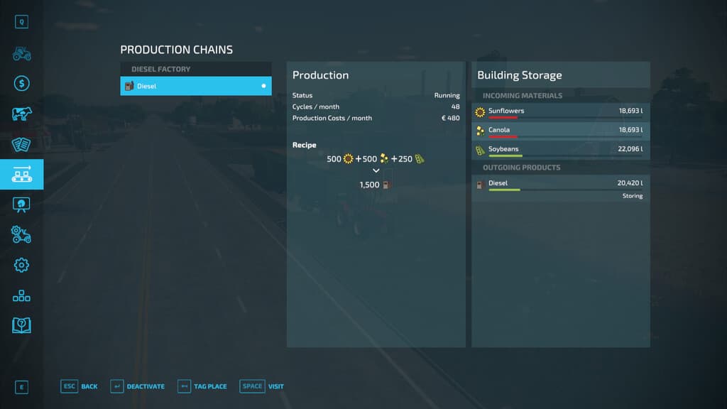 Diesel Production Pack