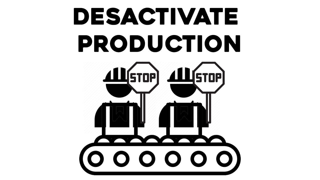 Disable production 2