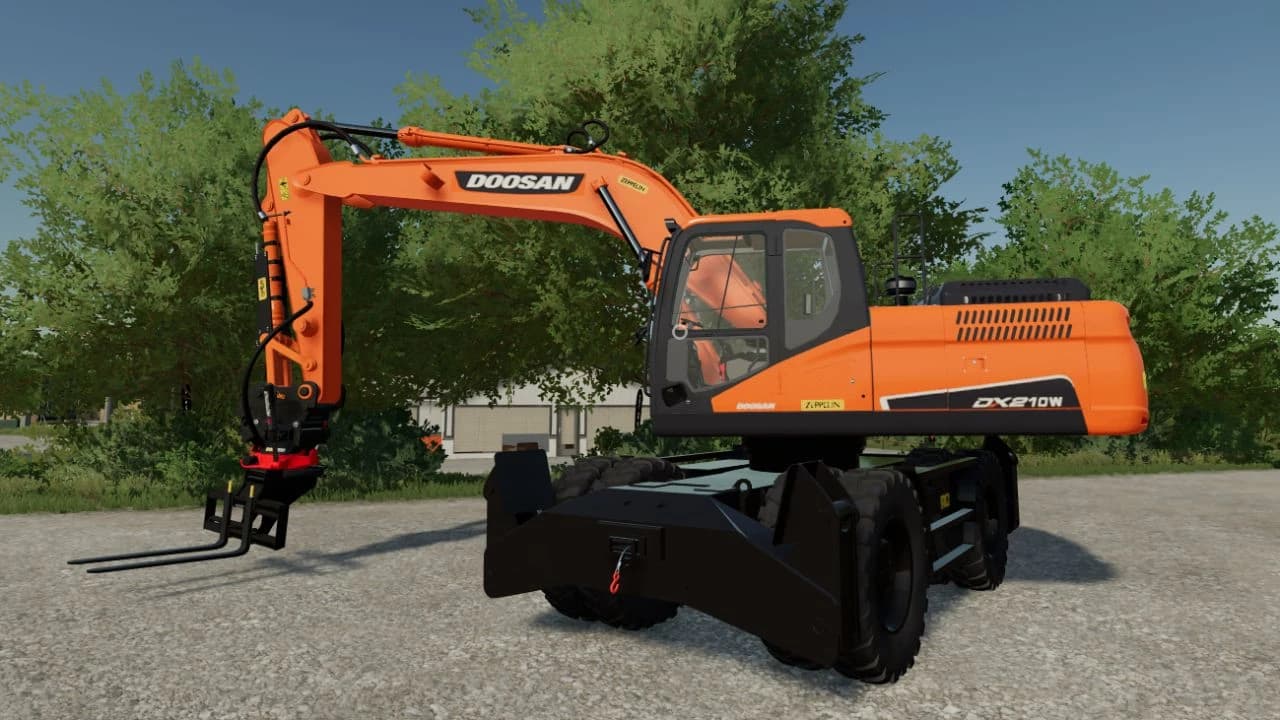 Doosan dx210w 3