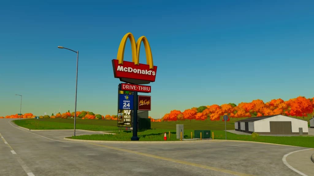 McDonald's Drive-Thru Sign 3