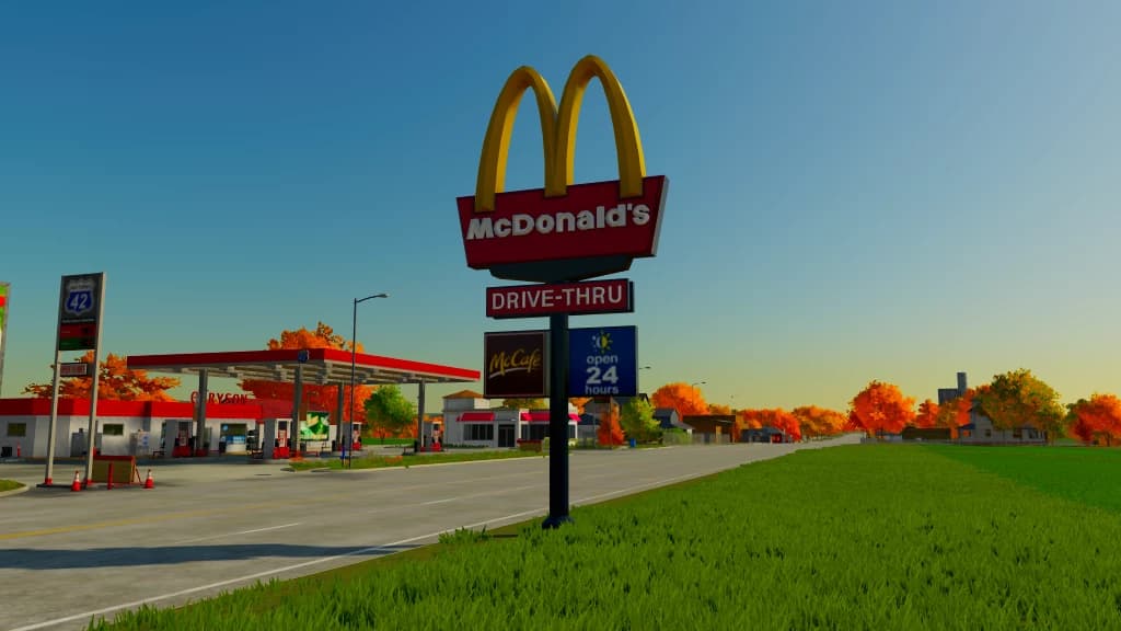 McDonald's Drive-Thru Sign 2