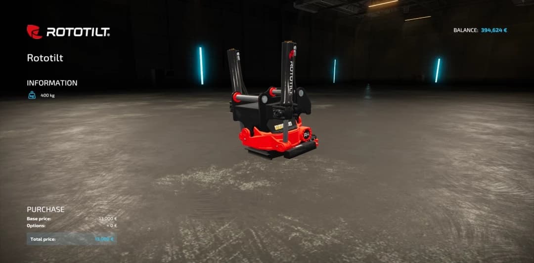 EC380 ROTOTILT