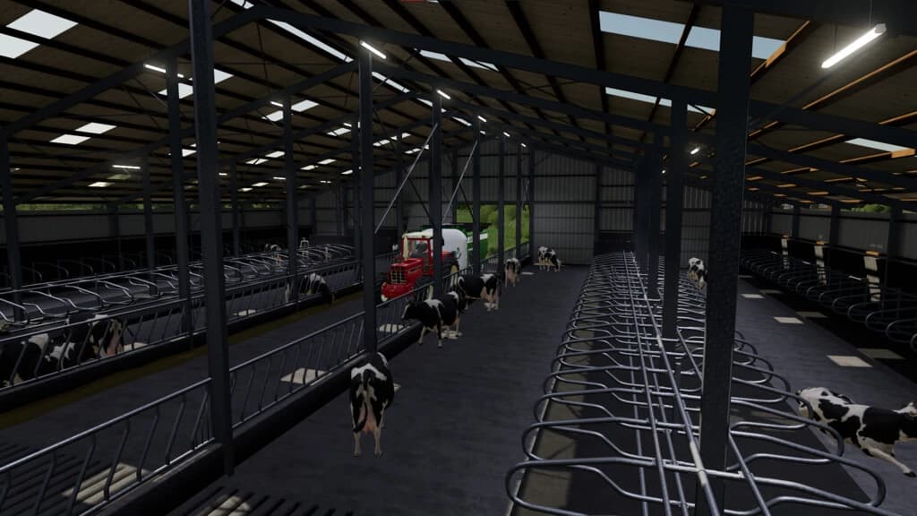 EIGHT BAY DOUBLE COW SHED 4