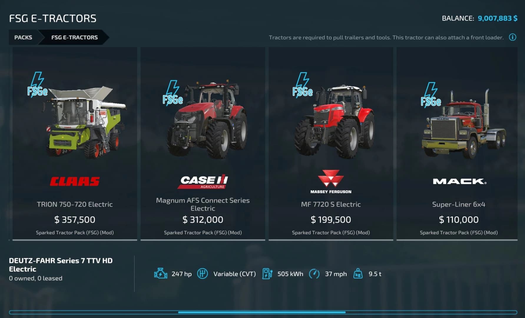 ELECTRIC TRACTOR PACK 3