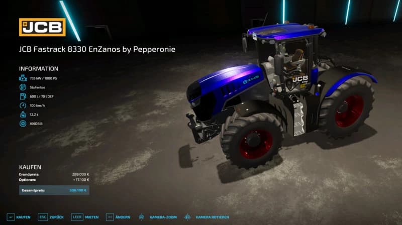 ENZANOS FASTRAC 8330