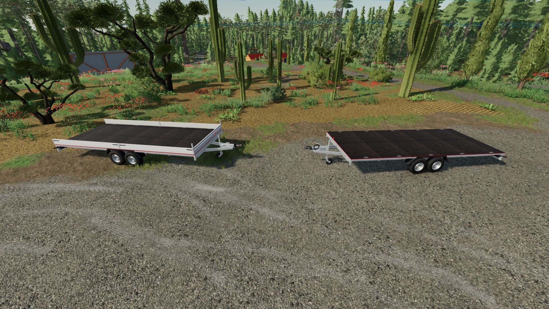 EU PLATFORM TRAILER 5X2M 4