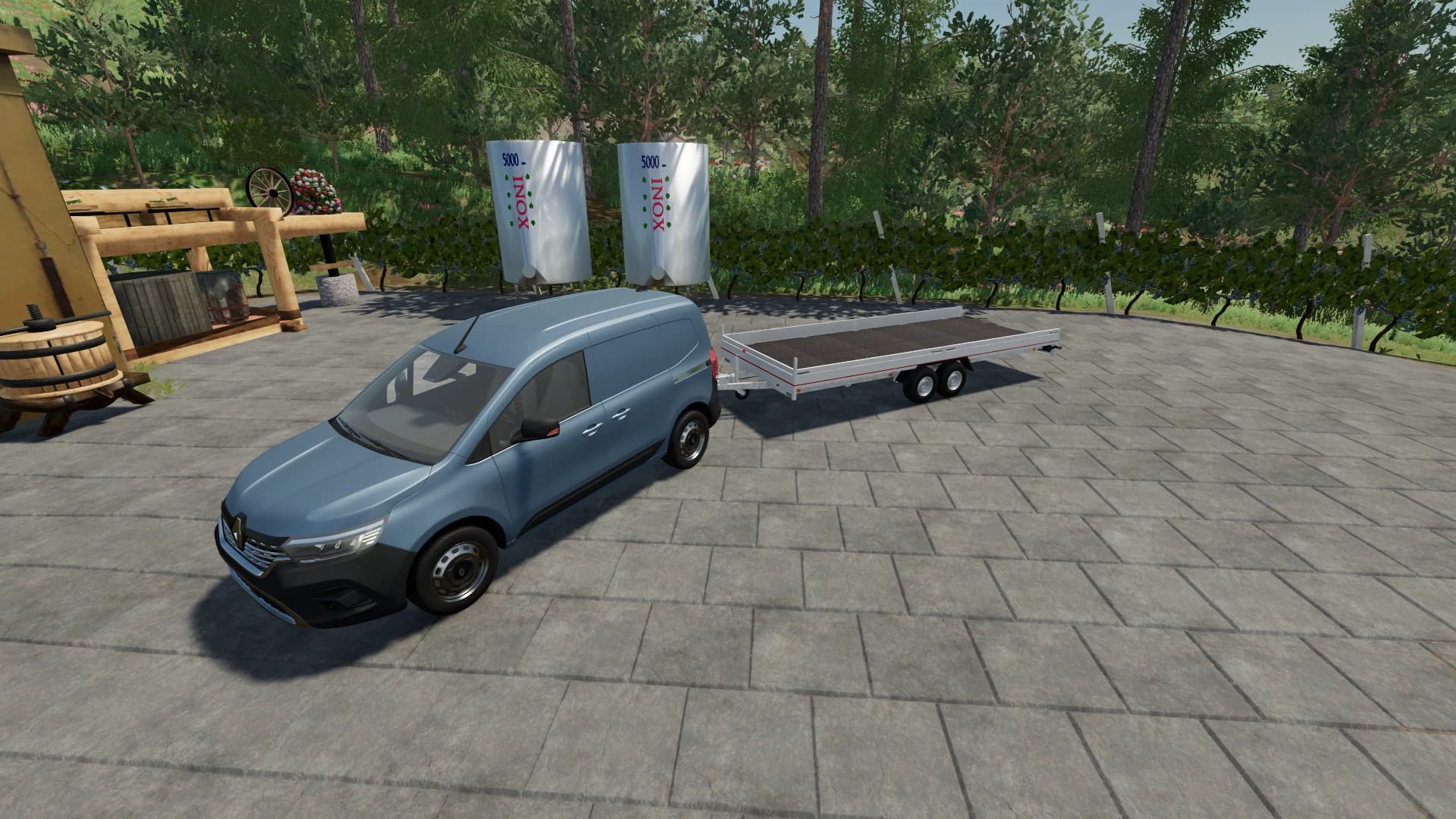 EU PLATFORM TRAILER 5X2M 2