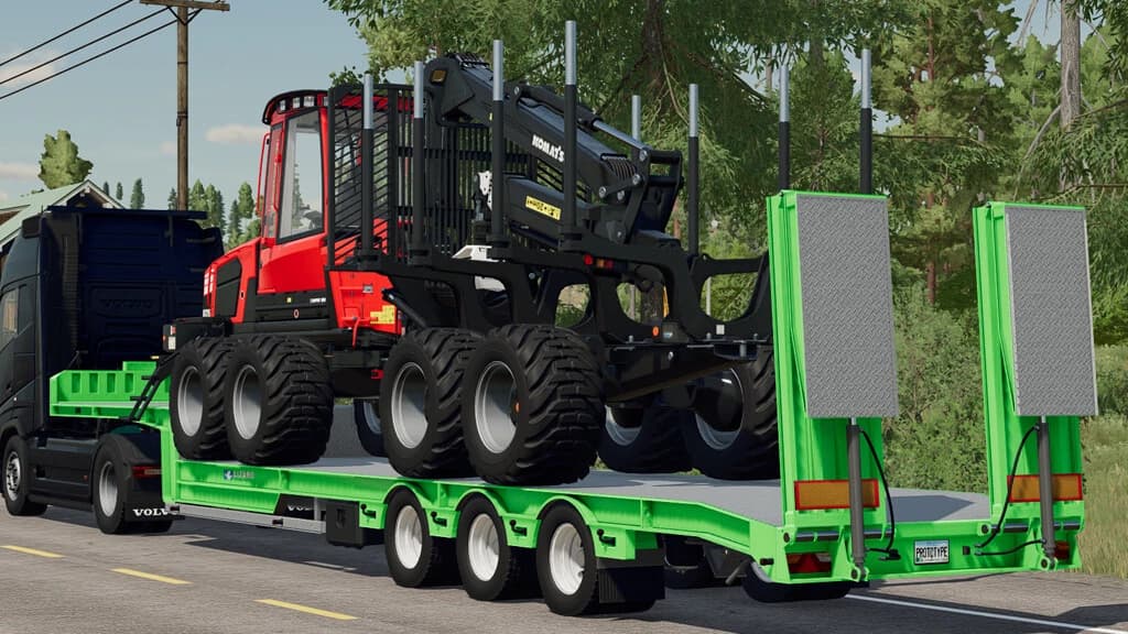 EURO LOW LOADER PLATFORM 4