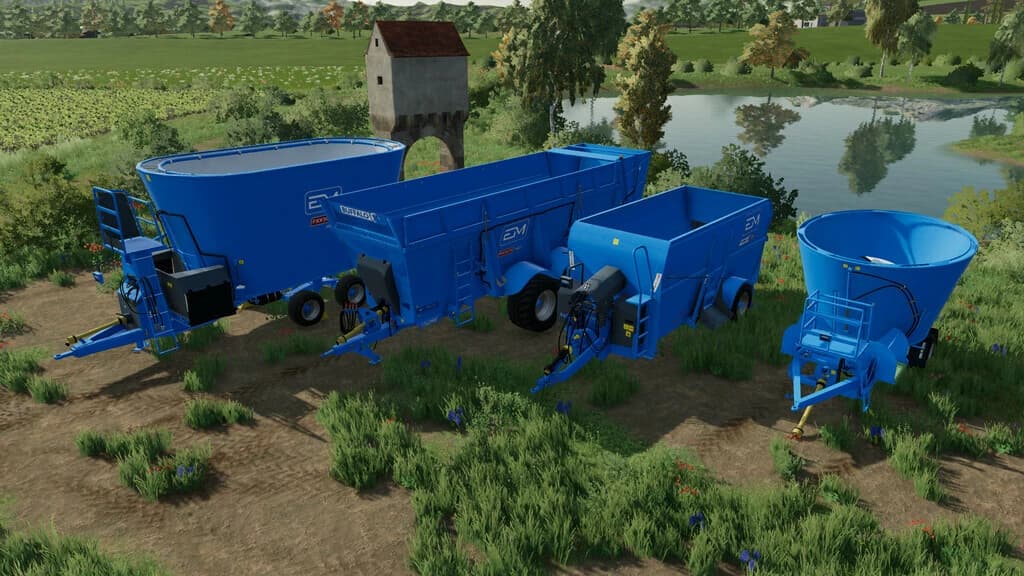 EUROMILK FEED MIXER WAGONS 5