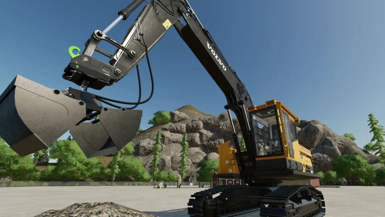 EXCAVATOR CLAMSHELL BUCKET