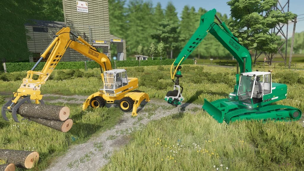 EXCAVATOR LIEBHERR 902 PACK 5