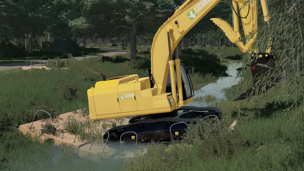 EXCAVATOR MAT 4