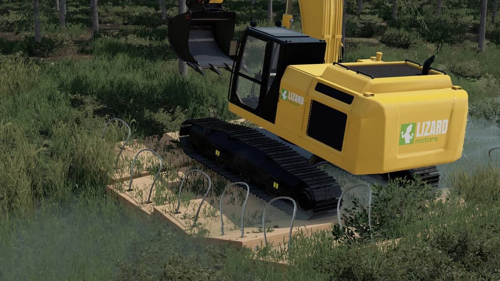 EXCAVATOR MAT