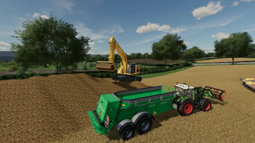 EXCAVATOR/FRONTLOADER MANURE GRAB 5