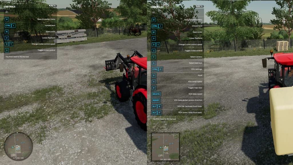 EXTENDED INPUT HUD 2