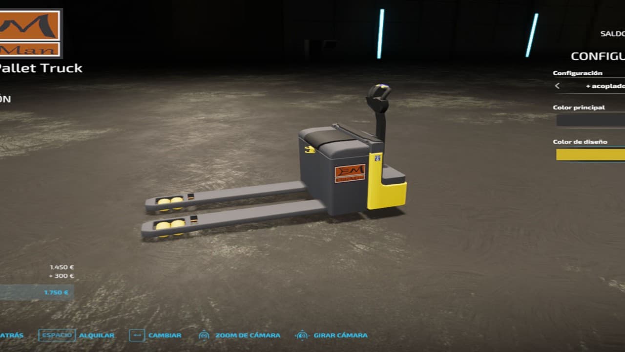 Electric pallet truck 2