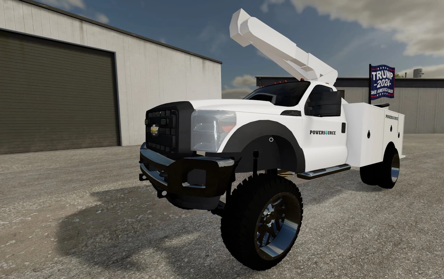 F550 BUCKET TRUCK 3