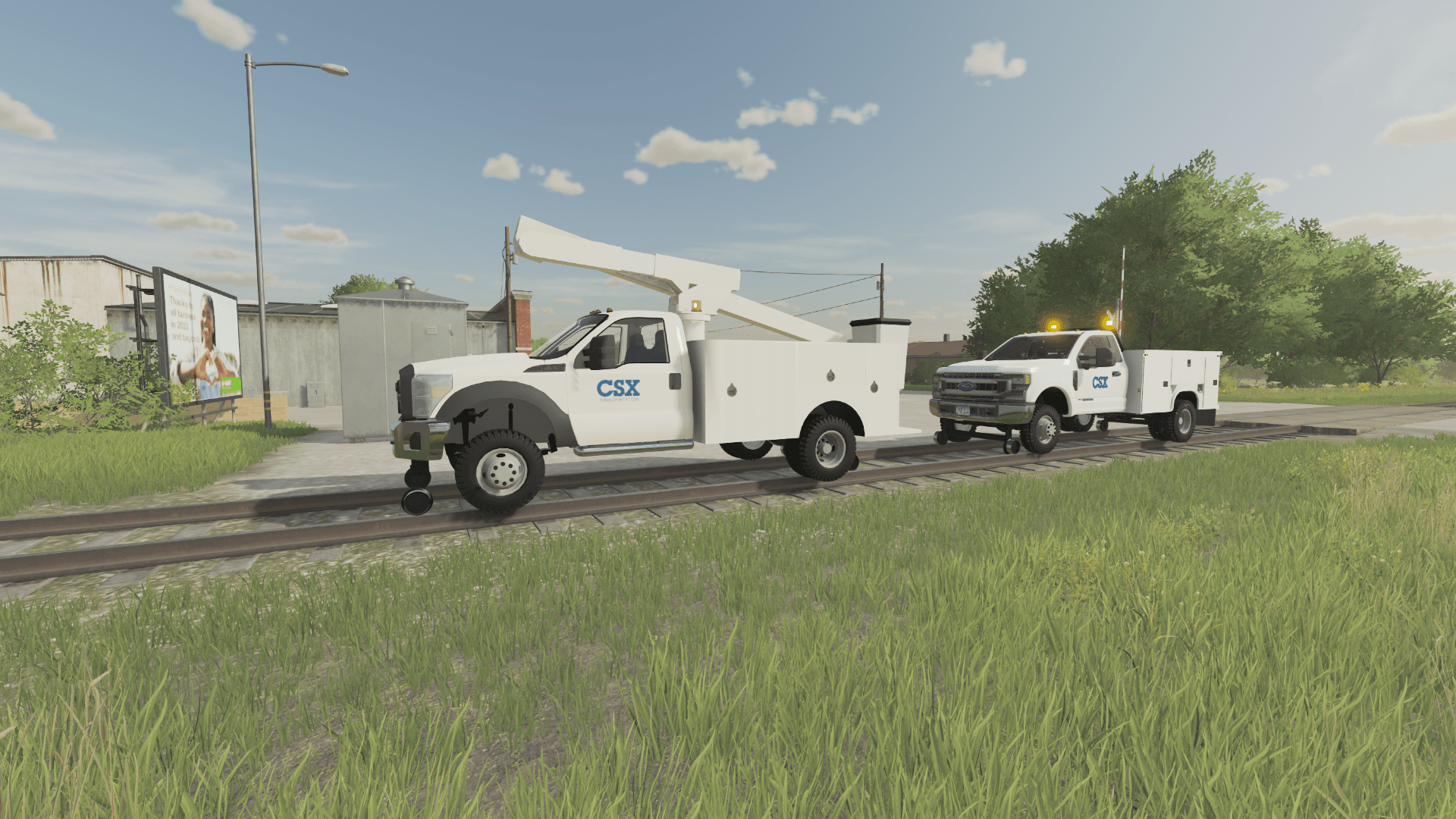 F550 Hi-Rail Bucket