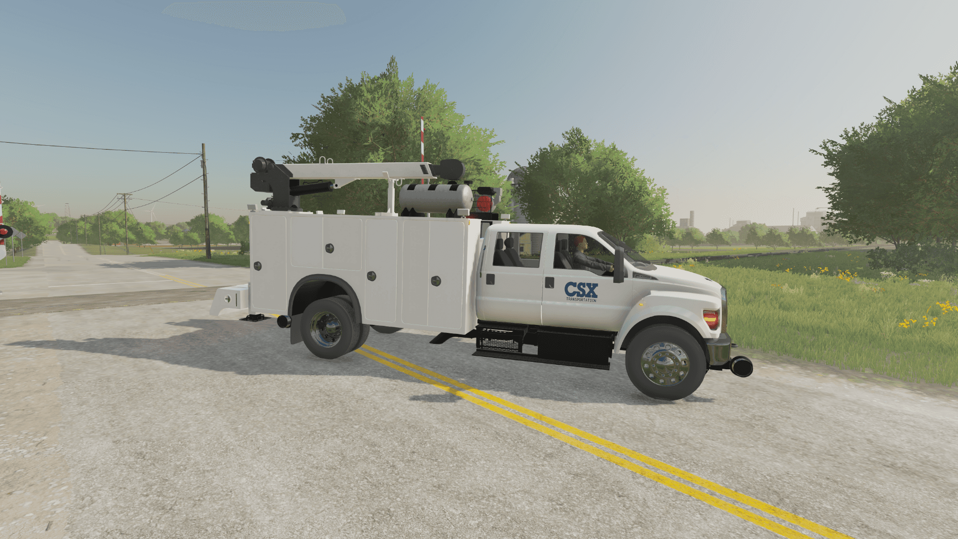F650 Hi-Rail Service Truck