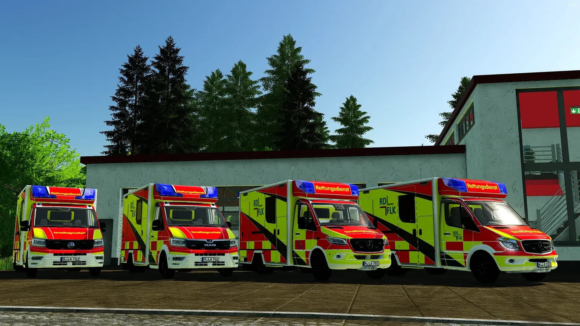 FAHRTEC RETTUNGSWAGEN F2-F4 4
