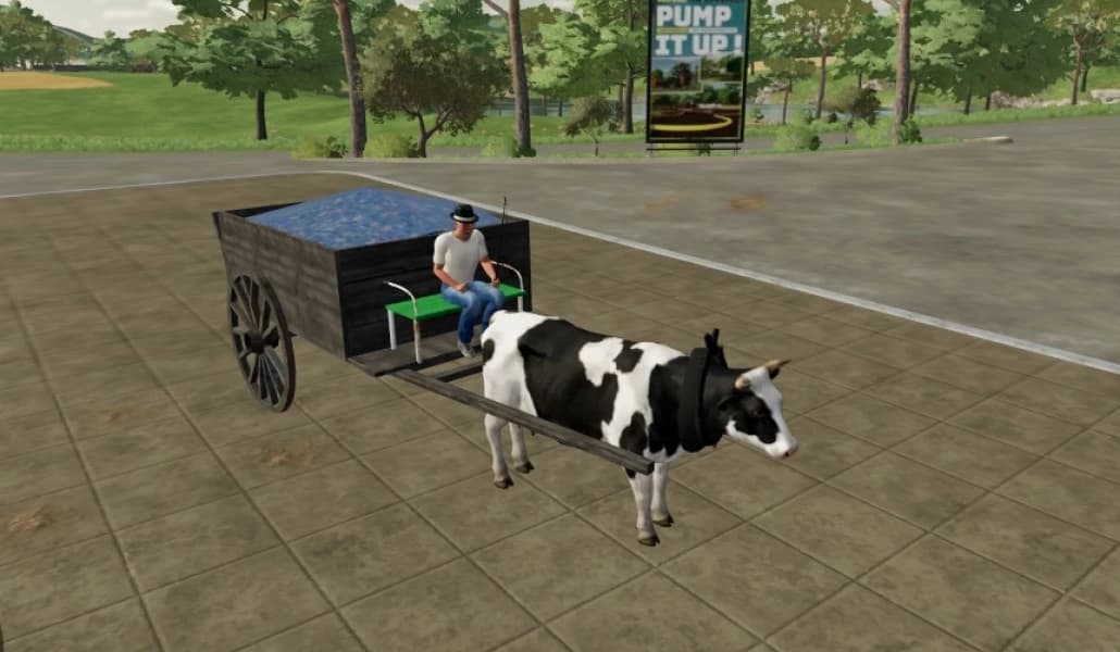 FARM ANIMALS AND CARTS