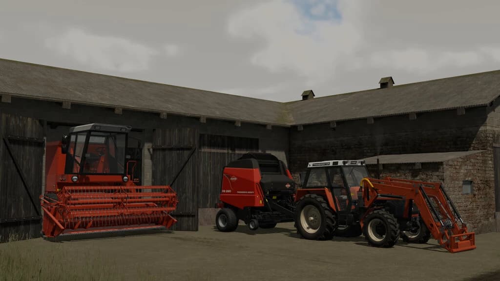 FARM BUILDING WITH COWS 5