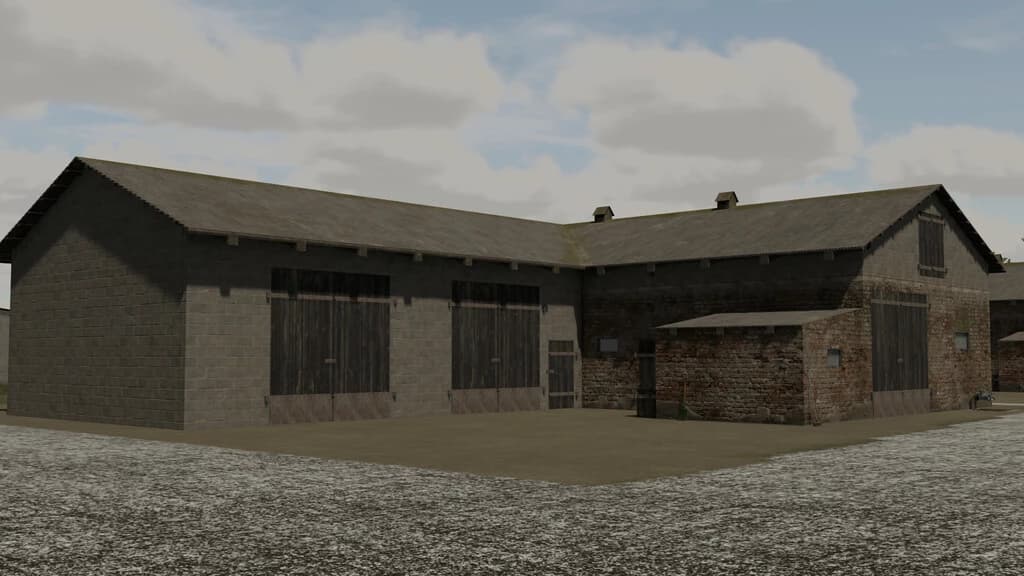 FARM BUILDING WITH COWS 4
