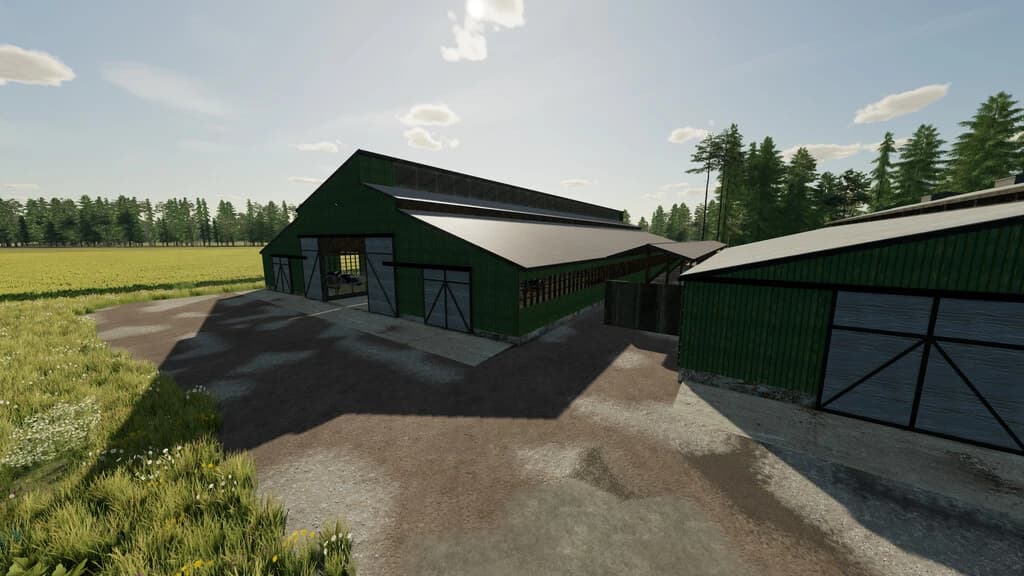FARM COW BARNS 2