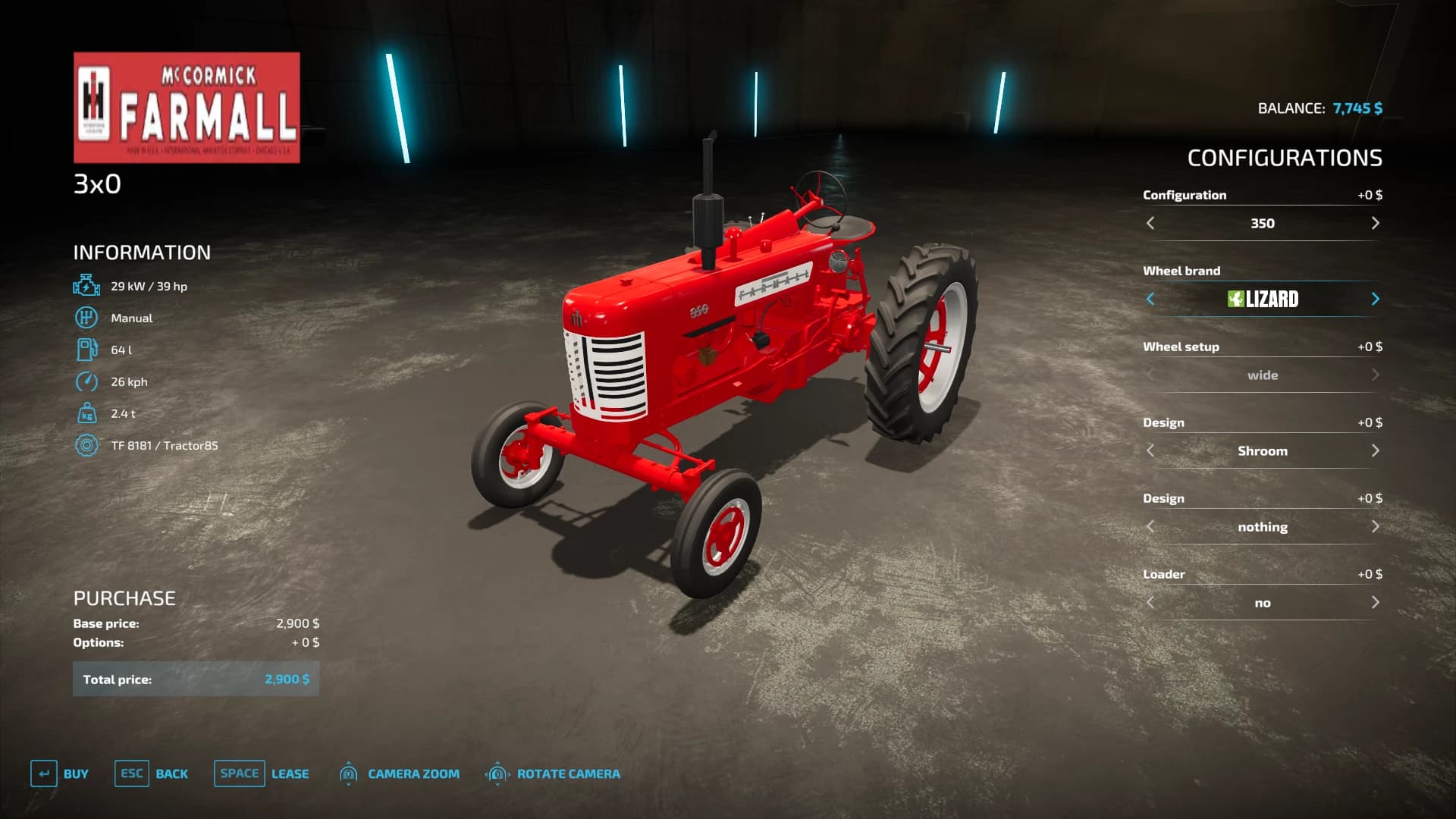 FARMALL 3X0 SERIES 4