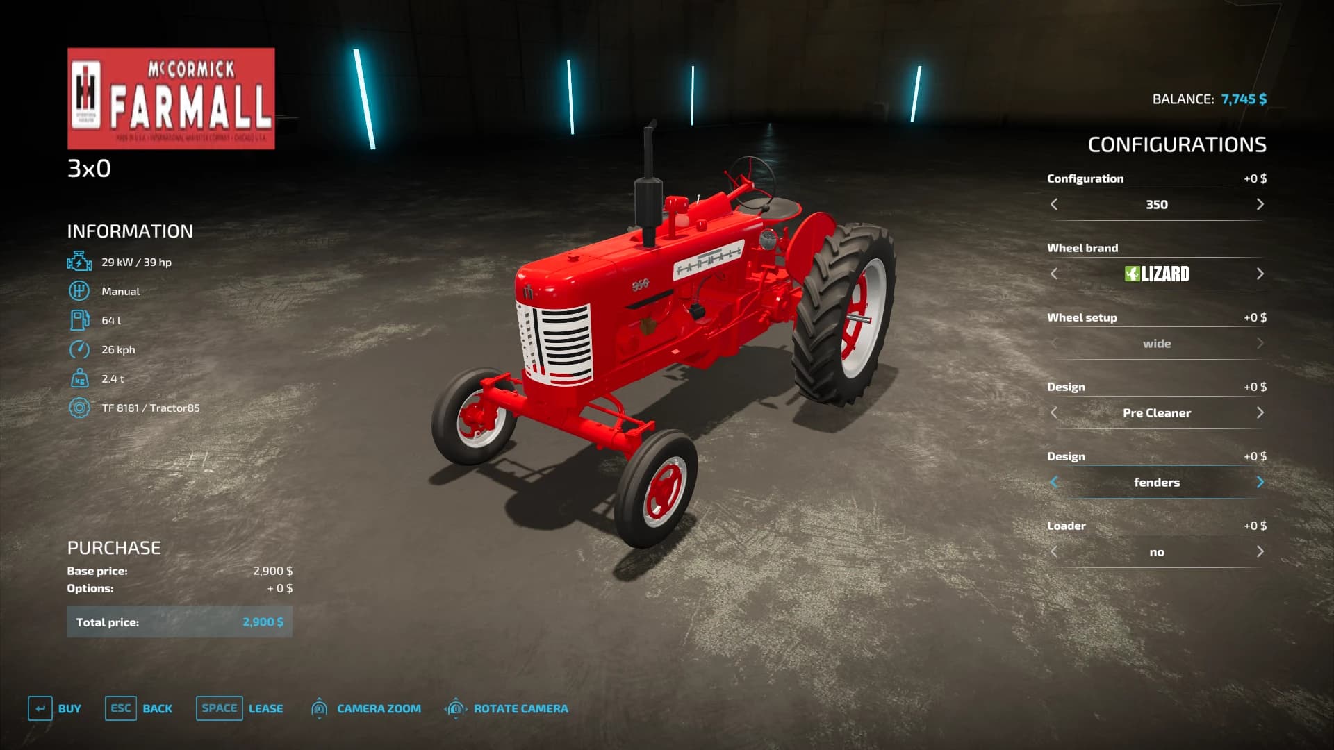 FARMALL 3X0 SERIES 2