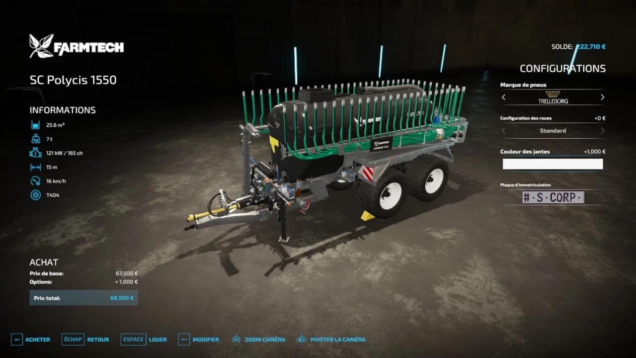 FARMTECH POLYCIS 1550