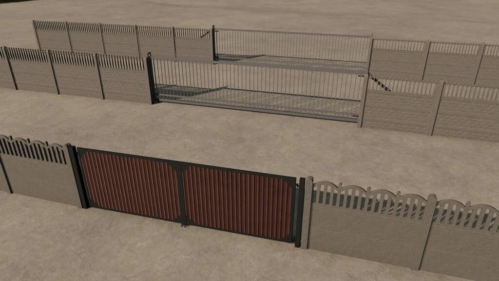 FENCES AND GATES PACK 4