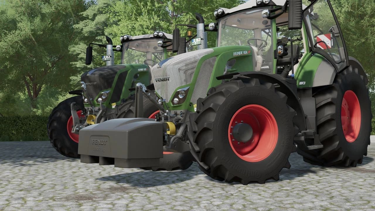 FENDT 822-828 S4 (40-60KM/H) REALISTIC PHYSICS 3