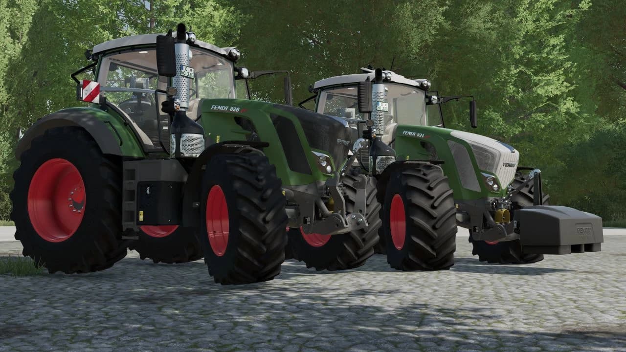 FENDT 822-828 S4 (40-60KM/H) REALISTIC PHYSICS 2