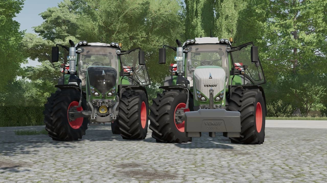 FENDT 822-828 S4 (40-60KM/H) REALISTIC PHYSICS