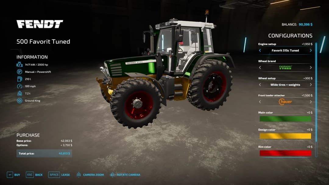 FENDT FAVORITE 500 TUNED 2