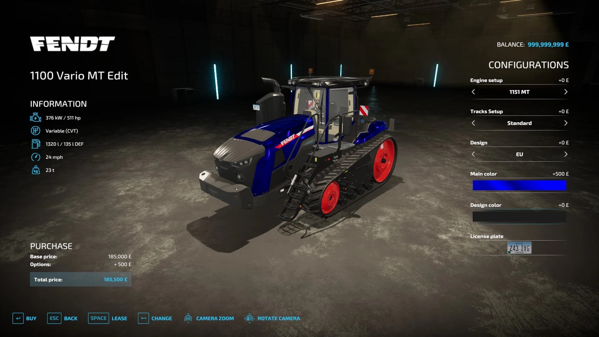 FENDT MT100 EDIT