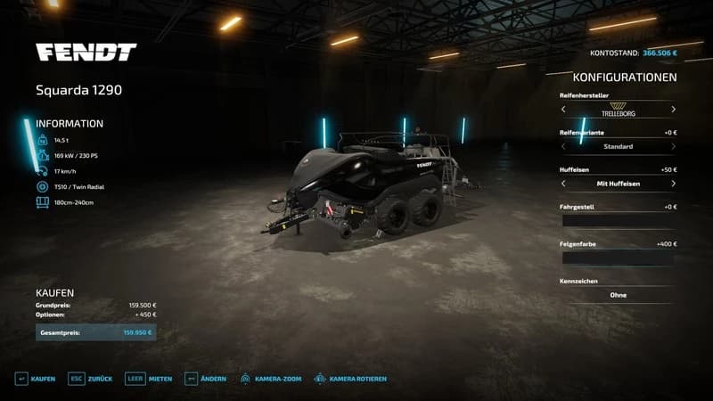 FENDT SQUADRA 1290 (COLOR CUSTOMIZABLE) 3
