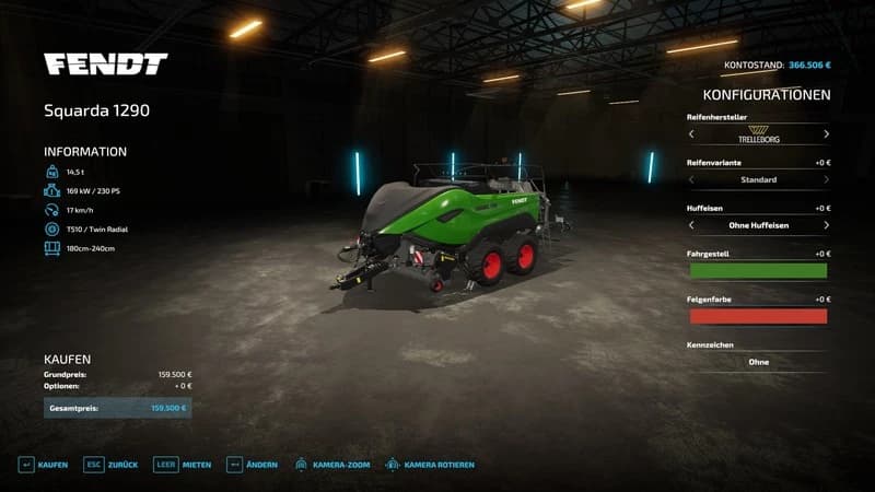 FENDT SQUADRA 1290 (COLOR CUSTOMIZABLE) 2