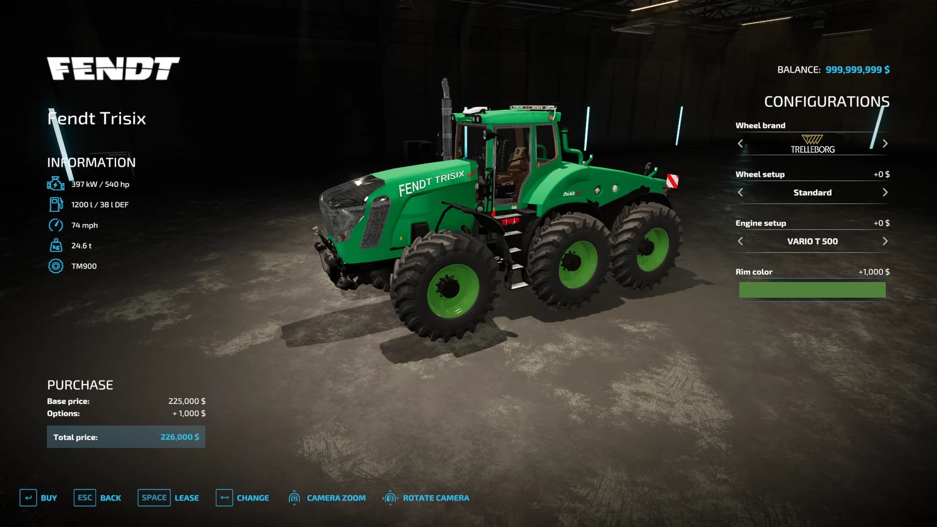 FENDT TRISIX TRACTOR