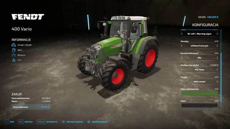 FENDT VARIO 400 4 CYL 2