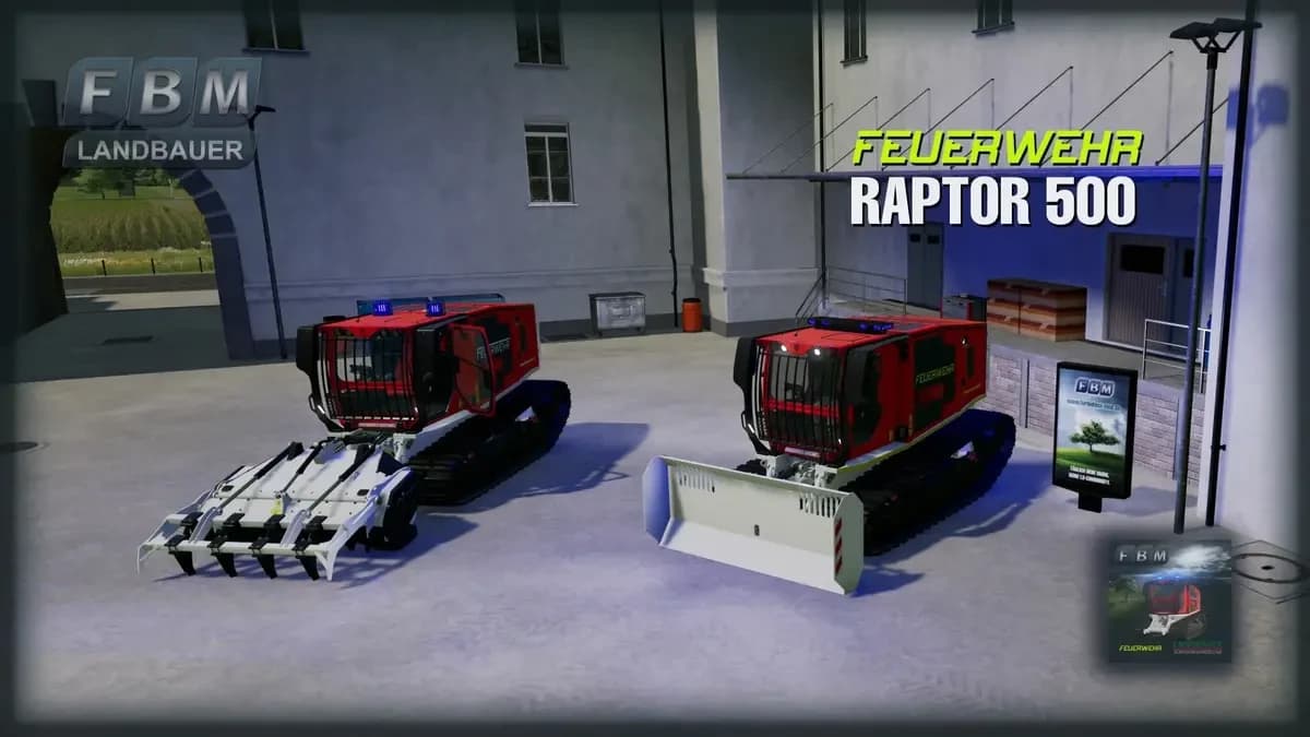 FEUERWEHR RAPTOR 500 4